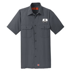 Red Kap Short Sleeve Solid Ripstop Shirt